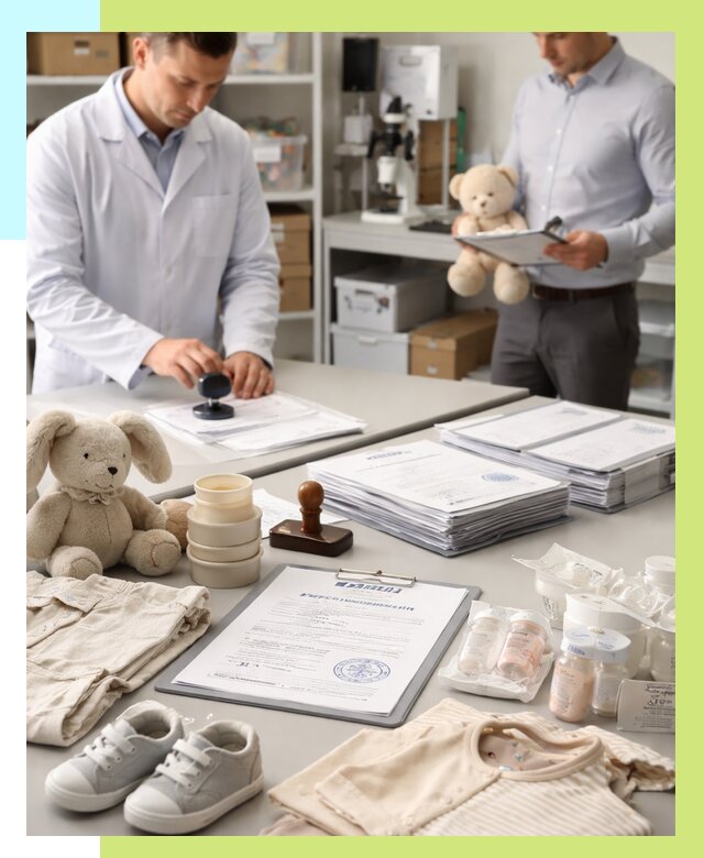 Сертификация детских товаров в Соколе от 15629 р. | Алешин-Скл