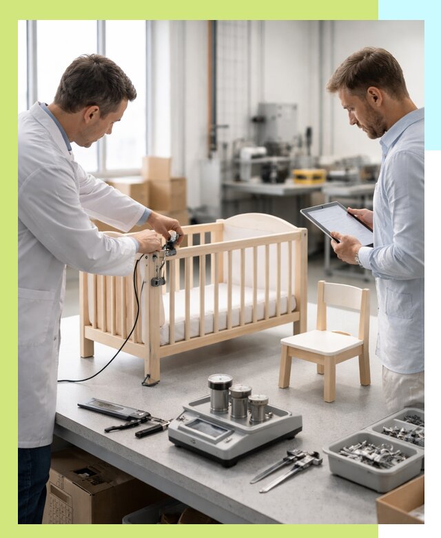 Сертификация детской мебели и проверка безопасности в Соколе