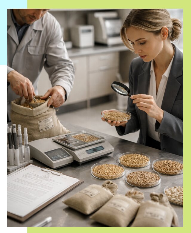 Сертификация зерна в Соколе по цене от 15629 р. | Алешин-Скл