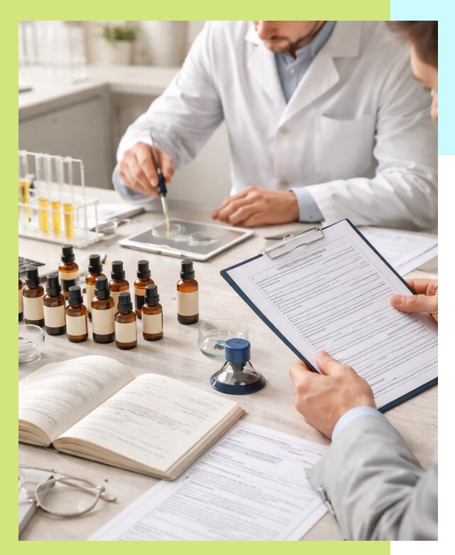 Сертификация эфирных масел и документация качества в Соколе