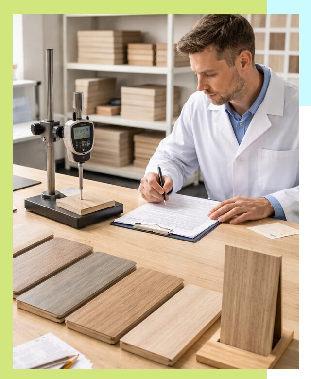 Сертификация ламината с испытаниями и оформлением документов в Соколе