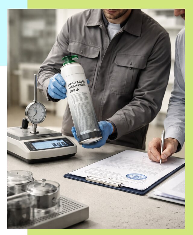 Сертификация монтажной пены в Соколе от 15629 р. | Алешин-Скл