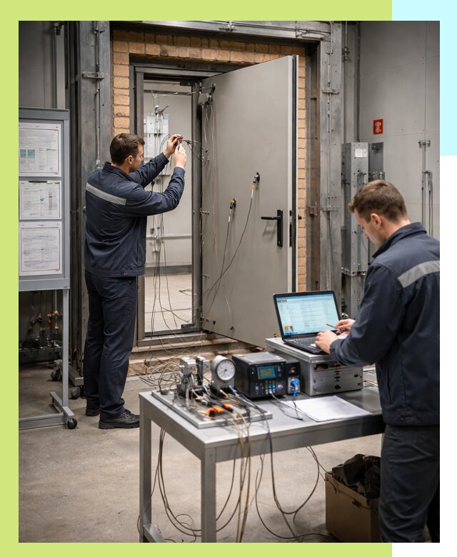 Сертификация противопожарных дверей в Соколе по ГОСТ и ТР