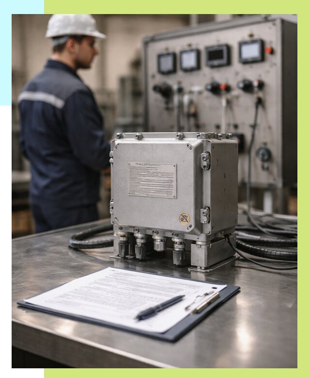 Сертификация взрывозащищенного оборудования в Соколе от 36467 р. | Алешин-Скл