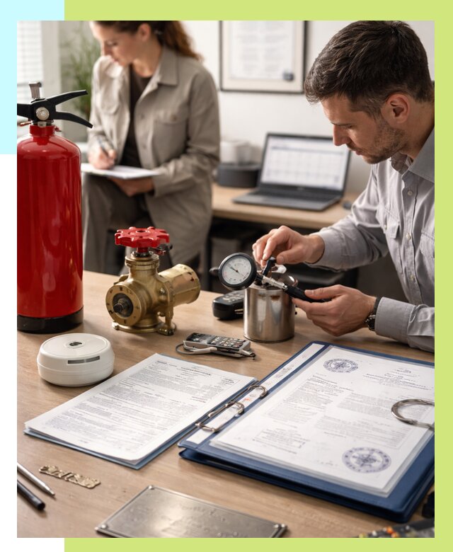 Сертификация пожарного оборудования в Соколе от 15629 р.|Алешин-Скл