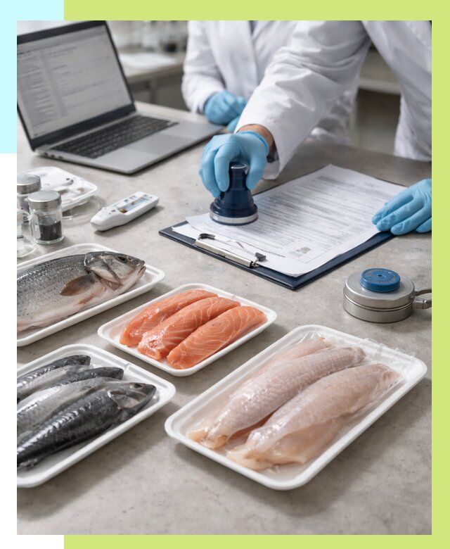 Сертификация рыбы и сертификат в Соколе от 15629 р. | Алешин-Скл