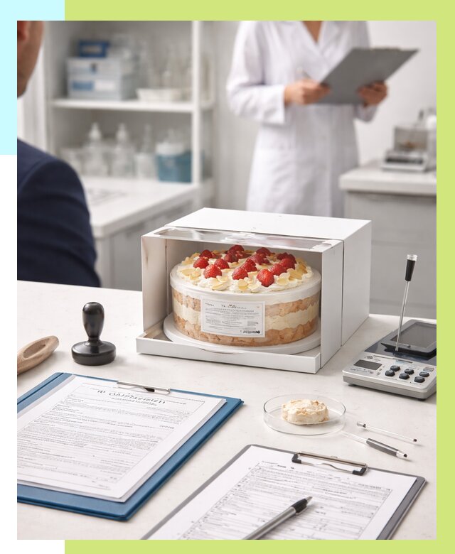 Сертификация тортов в Соколе от 9377 р. заказать | Алешин-Скл