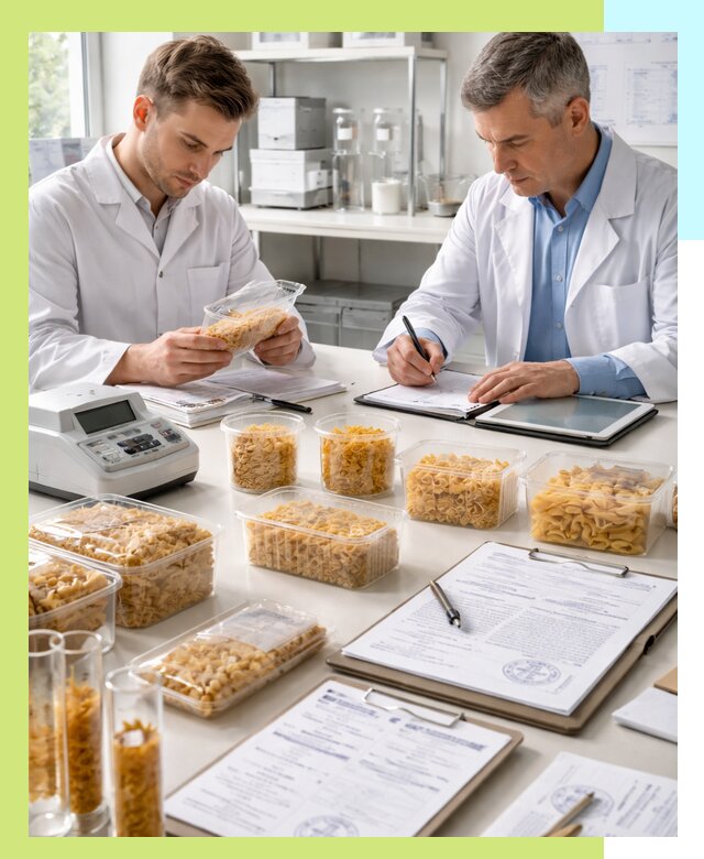 Сертификация макаронных изделий и технологической документации в Соколе