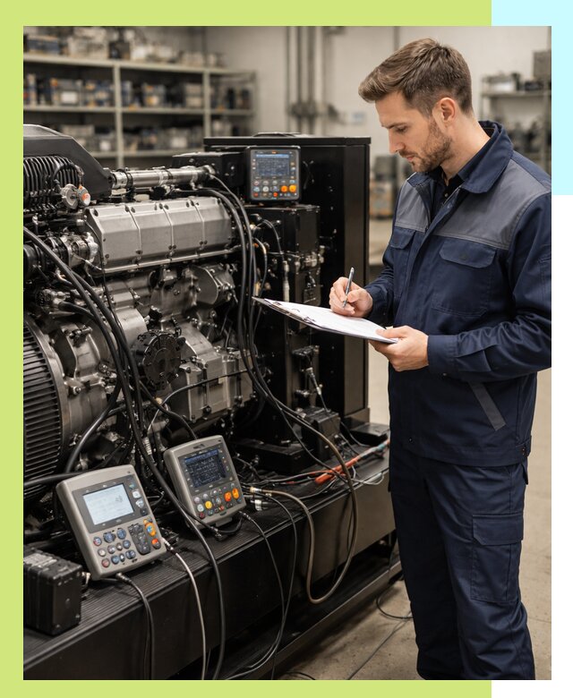 Сертификация дизельных генераторов и их оборудования в Соколе