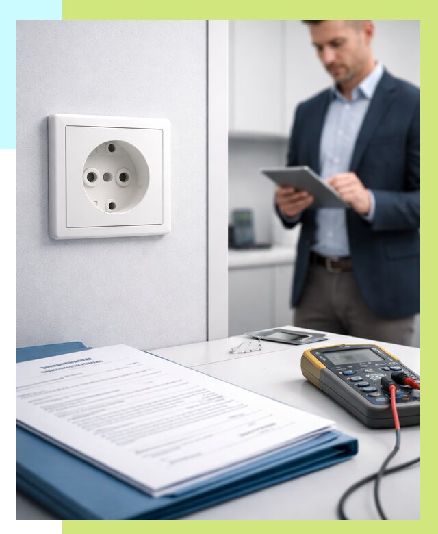 Сертификация розеток в Соколе от 8856 р. | Алешин-Скл