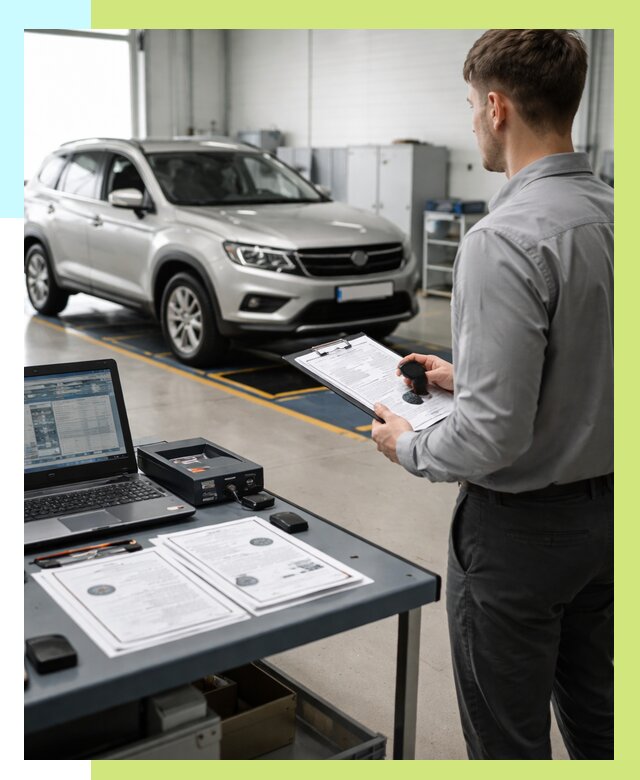 Сертификация транспортных средств в Соколе от 12503 р. | Алешин-Скл