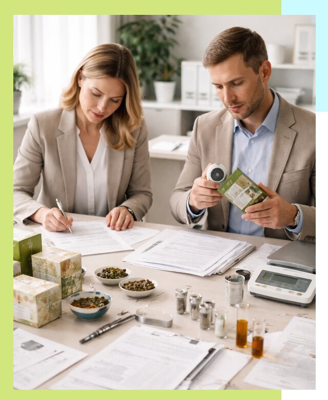 Разработка ТУ на чай и маркировку продукции в Соколе