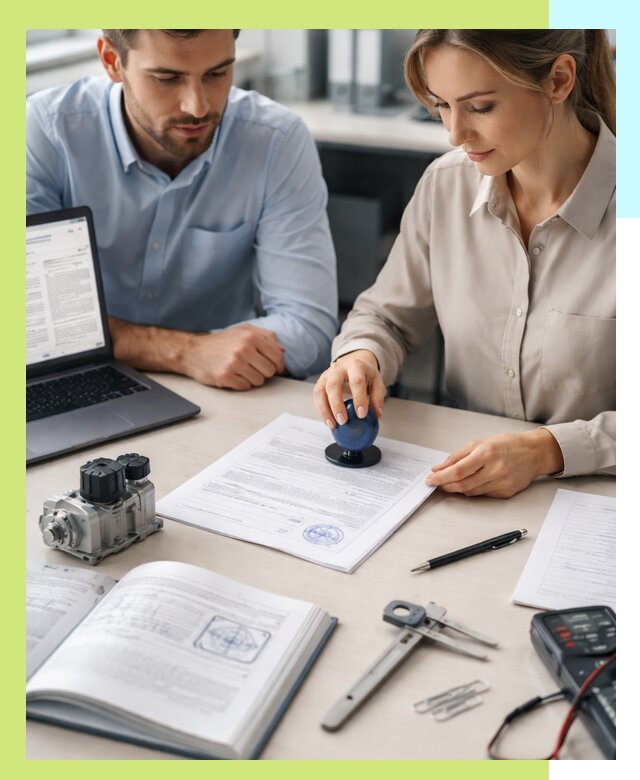 Выдача паспорта изделия и техническая экспертиза продукции в Соколе