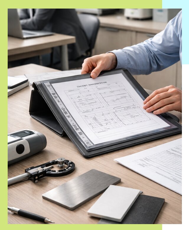 Оформление паспорта материала для продукции в Соколе