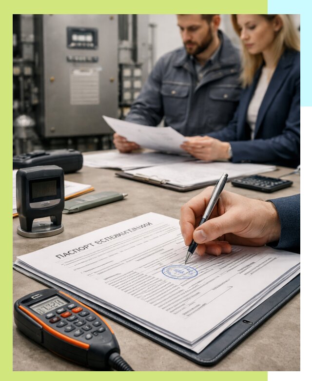 Оформление паспорта эксплуатации оборудования в Соколе