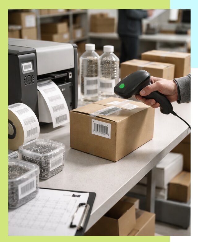 Штрихкодирование продукции и маркировка для продажи в Соколе