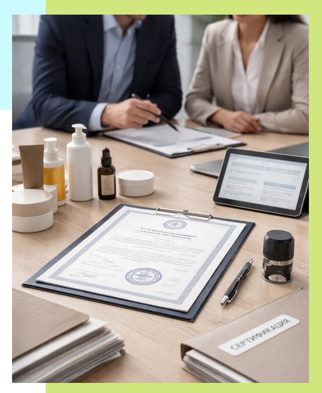 Сертификат на товар в Соколе от 7814 р. быстро | Алешин-Скл