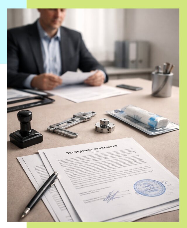 Экспертное заключение на продукцию в Соколе от 8856 р. | Алешин-Скл