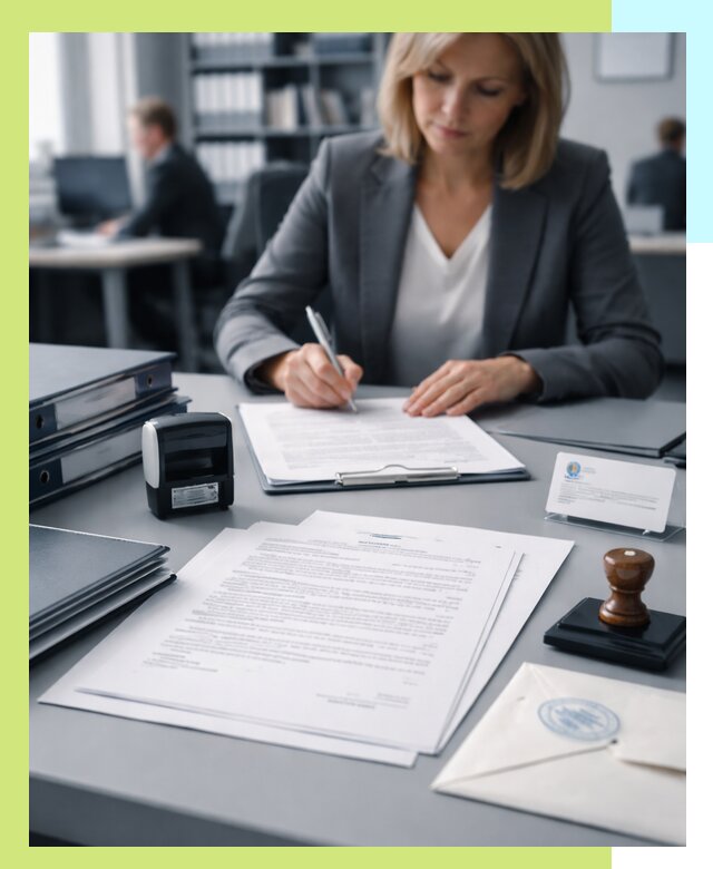 Оформление отказного письма для продукции и оборудования в Соколе