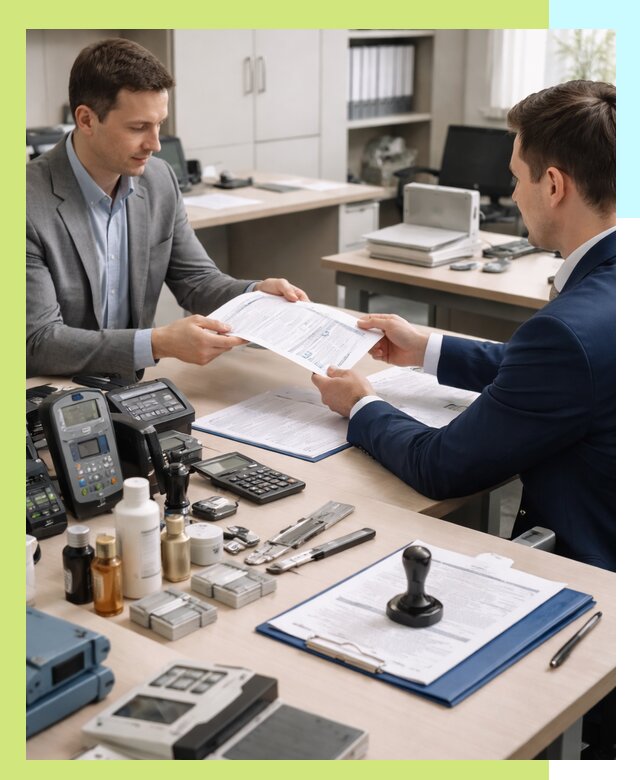 Оформление и получение заключения РЧЦ для оборудования в Соколе