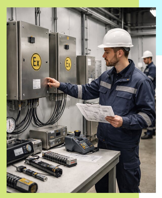 Сертификат взрывозащиты промышленного оборудования в Соколе