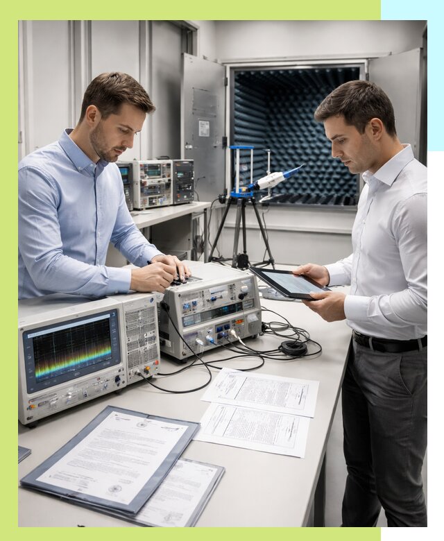 Оформление и выдача сертификата ЭМС для продукции в Соколе