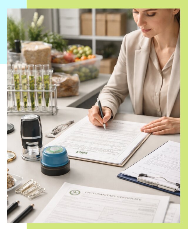 Фитосанитарный сертификат оформить в Соколе от 4689 р. | Алешин-Скл