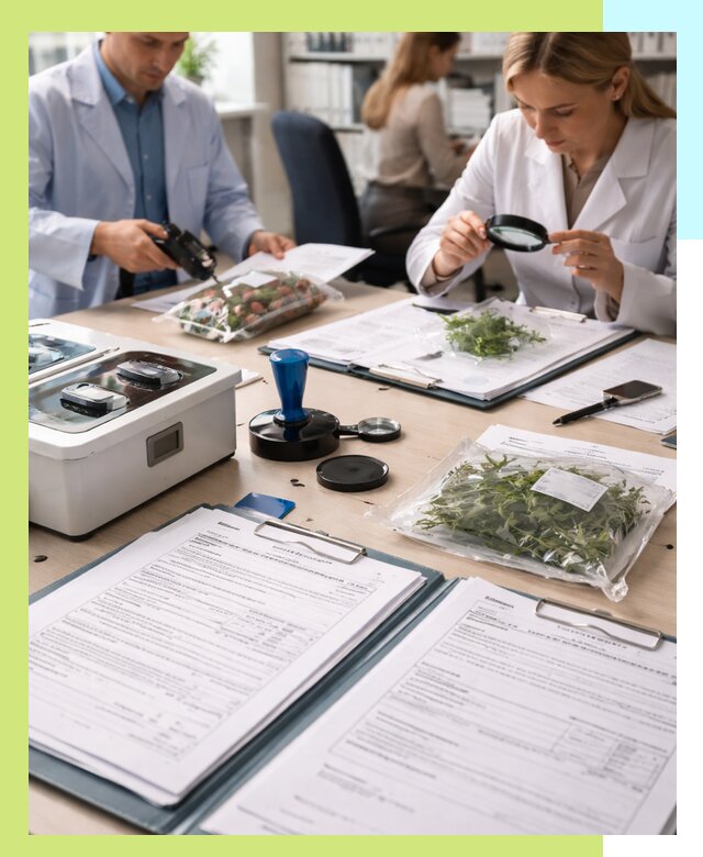 Оформление карантинного сертификата для растений в Соколе