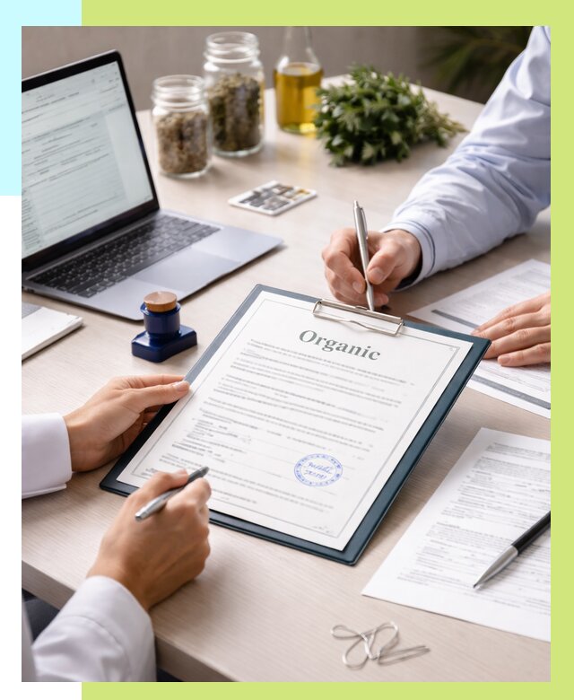 Оформление сертификат органик в Соколе от 31257 р. | Алешин-Скл