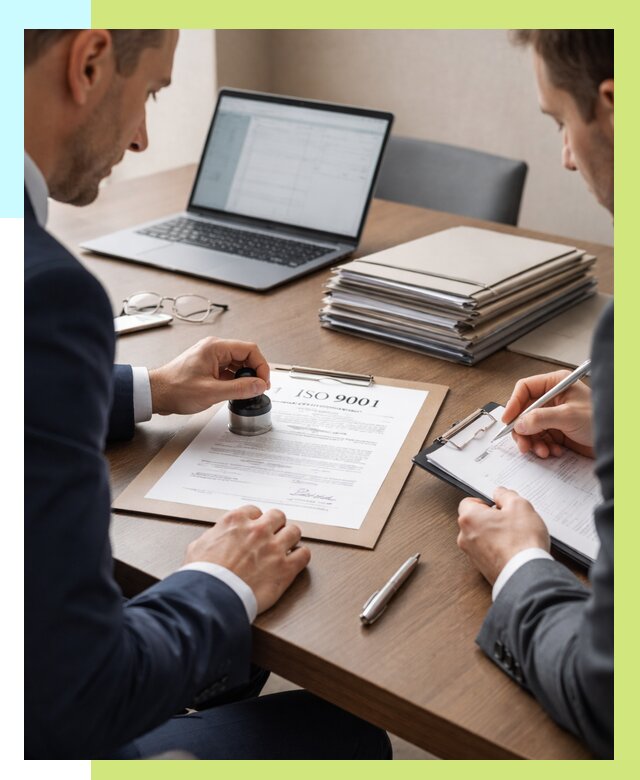 Сертификат ISO 9001 в Соколе купить от 83352 р. | Алешин-Скл