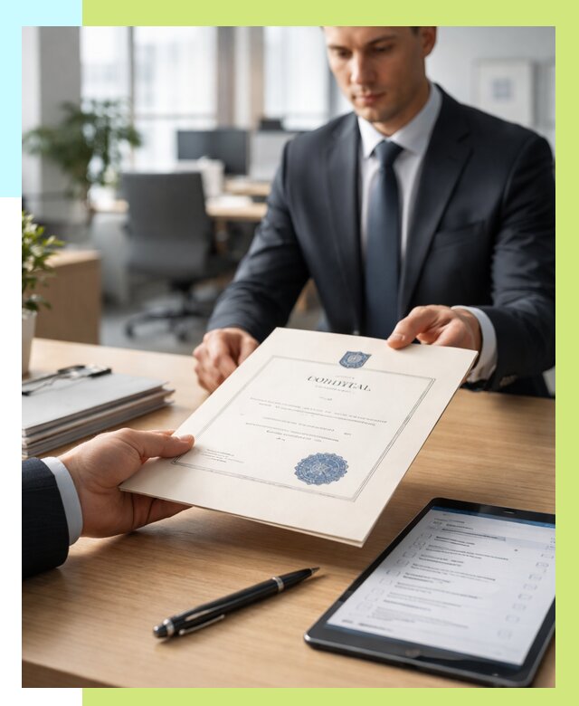 Сертификат ISO 30301 в Соколе от 36467 р. | Алешин-Скл - под ключ