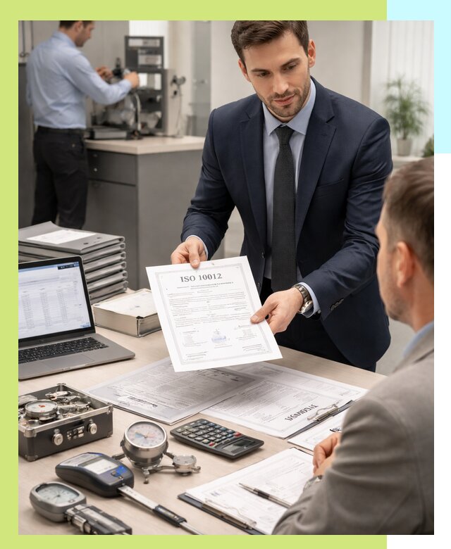 Выдача сертификата ISO 10012 по требованиям метрологии в Соколе