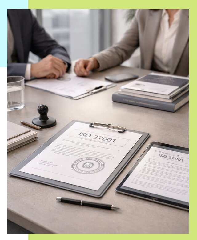 Сертификат ISO 37001 в Соколе оформить от 125028 р. Алешин-Скл